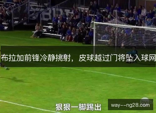 布拉加前锋冷静挑射，皮球越过门将坠入球网