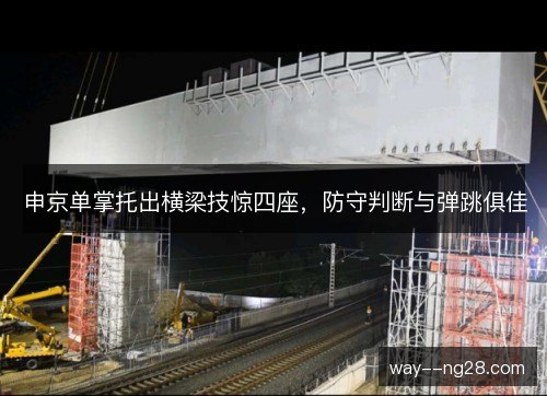 申京单掌托出横梁技惊四座，防守判断与弹跳俱佳